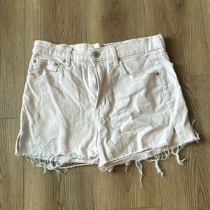 Gap 3in light pink denim short